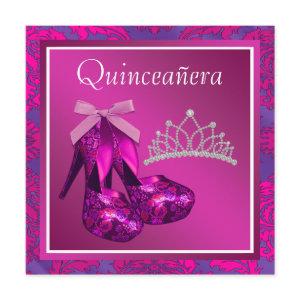 Pink and Purple Quinceanera