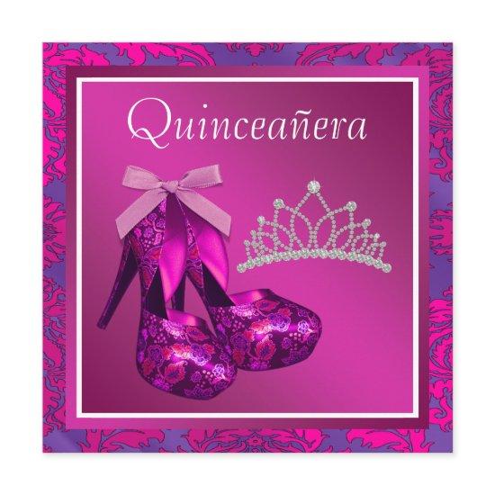 Pink and Purple Quinceanera