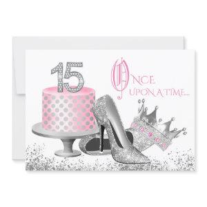 Pink and Silver Quinceanera