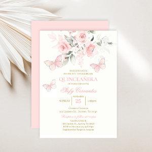 Pink Butterfly Quinceañera