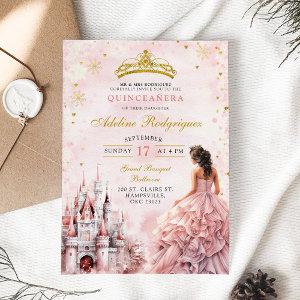 Pink Castle Palace Quinceanera Mexican Birthday