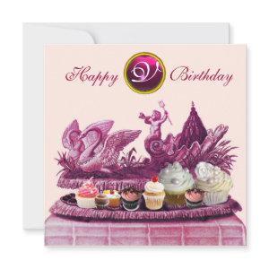 PINK CHARIOT OF SWANS AND CUPCAKES BIRTHDAY PARTY