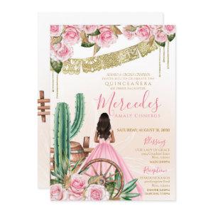 Pink Charro Western Beautiful Cacti Roses Quince