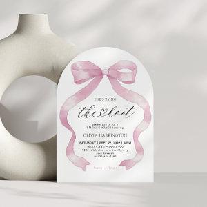 Pink Coquette She's Tying the Knot Bridal Shower