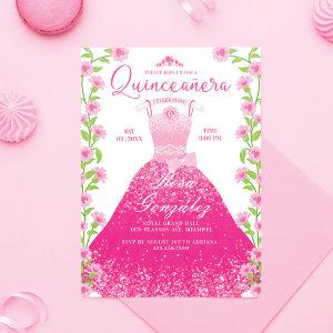 Pink Fashion Dream Princess Gown Quinceanera Party