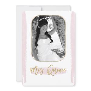 Pink Gold Mis Quince Quinceañera Photo Picture