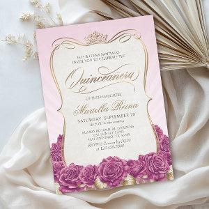Pink Gold Quinceañera