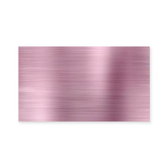 Pink Metallic Shimmer Foil Blank Place Card