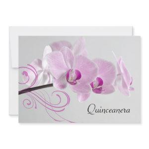 Pink Orchid Elegance Quinceanera