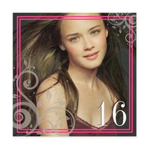 Pink Photo - Sweet 16