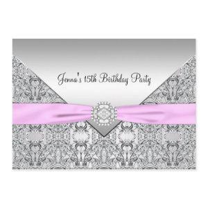 Pink Quinceanera 15th Birthday Party