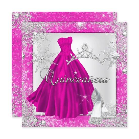 Pink Quinceanera 15th Elite Elegant Birthday Party