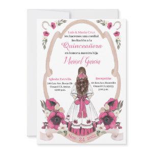 Pink  Quinceanera Charra, Rancho Charro Western
