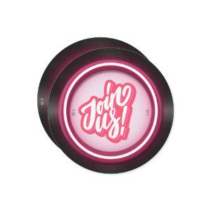 Pink Retro vinyl record Quinceanera