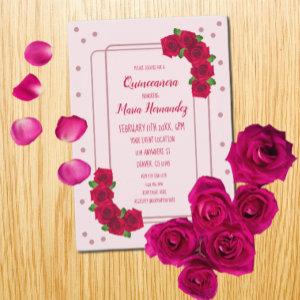 Pink Rose Quinceañera