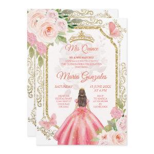 Pink Roses & Dress Charra Mis Quince