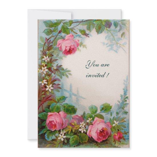 PINK ROSES & JASMINES White Champagne Metallic