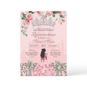 Pink & Silver Royal Princess Quinceañera