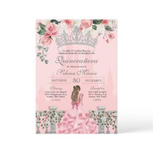Pink & Silver Royal Princess Quinceanera