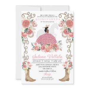Pink Western Mariachi Charro Princess  Quinceañera