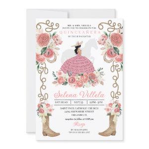Pink Western Mariachi Charro Princess  Quinceañera
