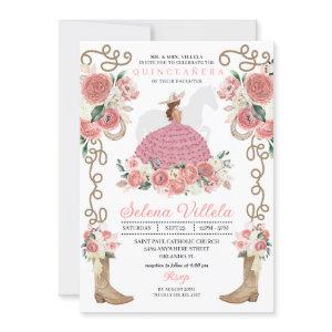 Pink Western Mariachi Charro Princess  Quinceañera