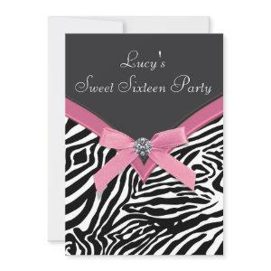 Pink Zebra Birthday Party