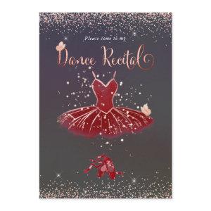 PixDezines Burgundy Tutu Butterflies Dance Recital