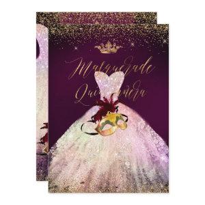 PixDezines Masquerade Quinceanera Cotton Candy