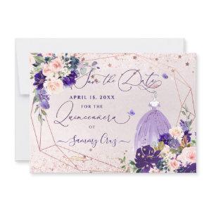 PixDezines Quinceanera Dusty Purple Dress  Invitat