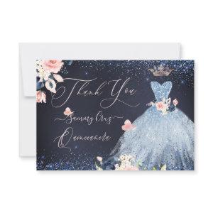 PixDezines Quinceanera Thank You Card