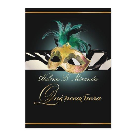 PixDezines Quincenera/teal Zebra/DIY color!!