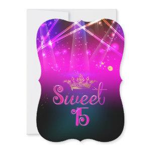 PixDezines Sweet 15, Laser Lights/Neon Lights