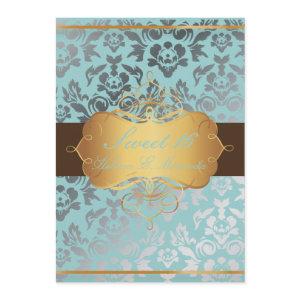 PixDezines Sweet 16/ Damask/tiara/diy colors