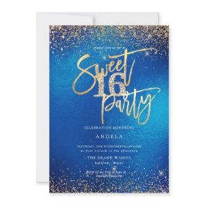 PixDezines Sweet 16 Diamond Glitter Blue