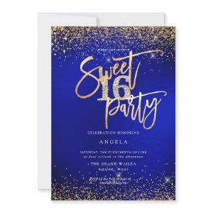 PixDezines Sweet 16 Diamond Glitters Royal Blue