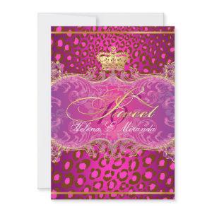 PixDezines Sweet 16/Magenta leopard/DIY color!!