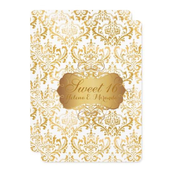 PixDezines Sweet 16/princess/rossi damask