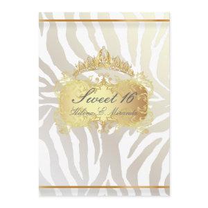 PixDezines Sweet 16/Zebra Stripes, Customize Color