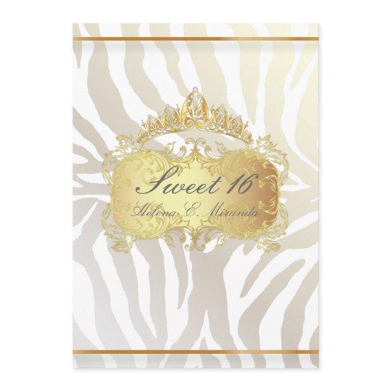 PixDezines Sweet 16/Zebra Stripes, Customize Color