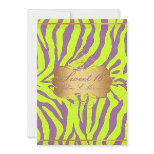 PixDezines Sweet 16/Zebra Stripes