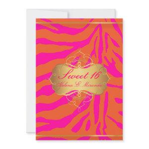 PixDezines Sweet 16/Zebra Stripes