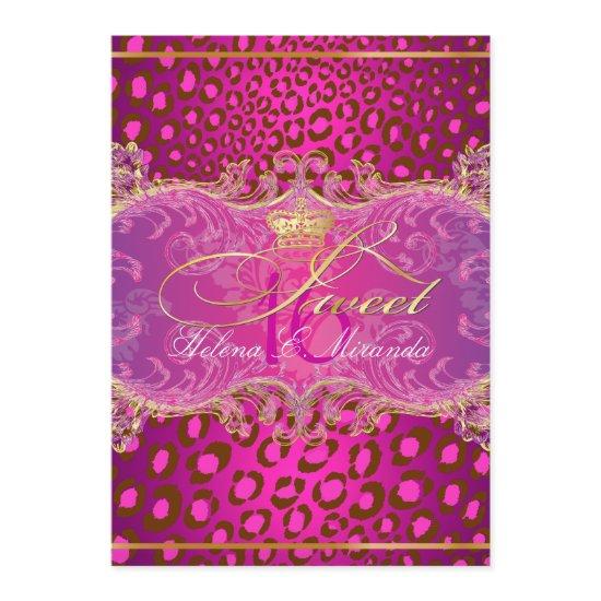 PixDezines Sweet 16Magenta leopard/DIY color!!