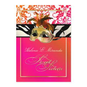 PixDezines Tanza Damask/sweet 16/zebra