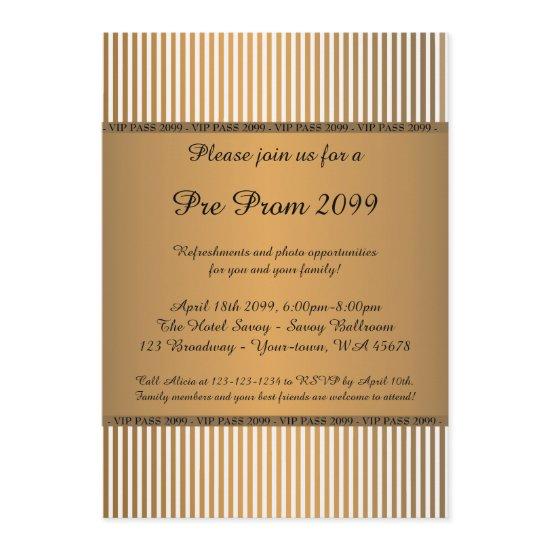 Pre-Prom ,Pre Prom, Quinceanera,VIP PASS