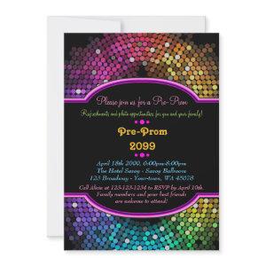 Pre Prom, Pre-Prom, Quinceanera, Sweet-sixteen, RSVP Card