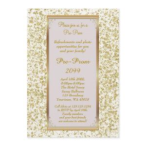 Pre Prom, Pre-Prom,Sweet-sixteen,Glitter on Ivory
