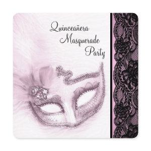 Pretty Pink Quinceanera Masquerade Party