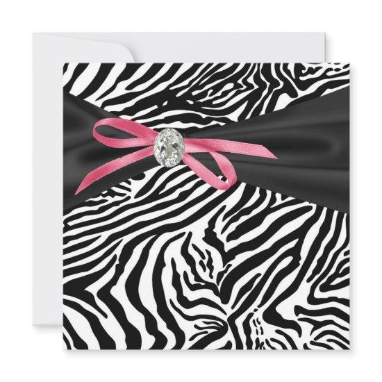 Pretty Pink Zebra Party