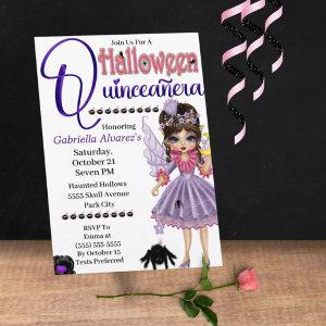 Pretty Princess Halloween Quinceanera